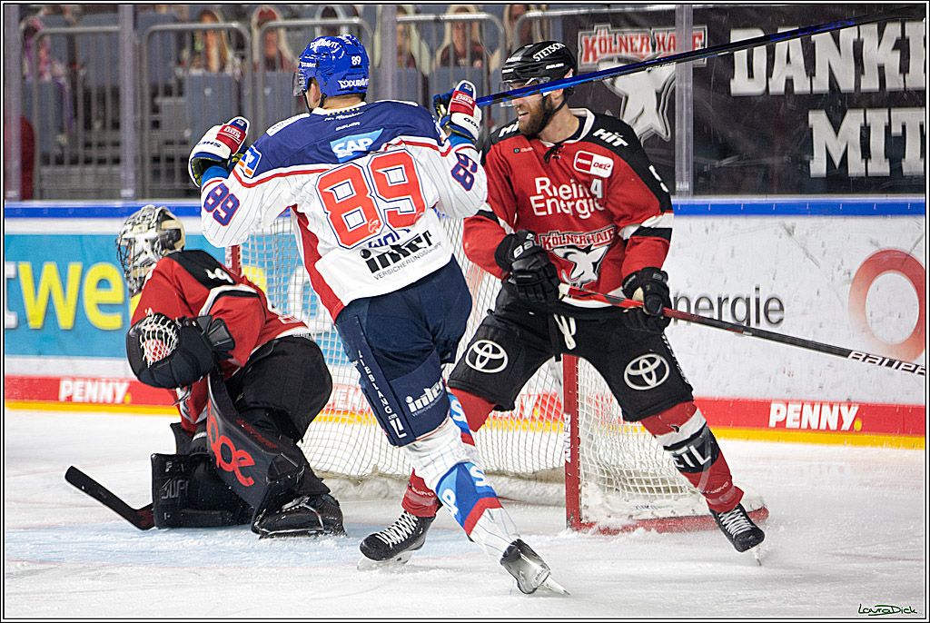 PENNY DEL; Koelner Haie- Adler Mannheim; Koeln, 02.01.2022